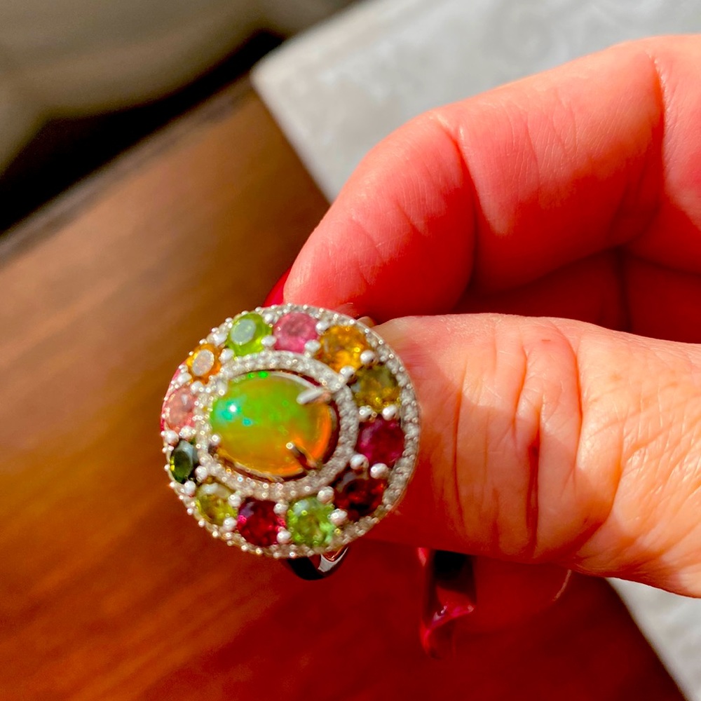 🌷ETHIOPIAN WELO OPAL 🌷RING